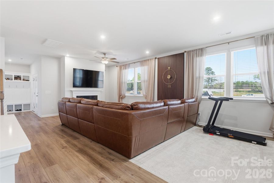 Furnished interior view inside a new home in Clairmont, Charlotte (Image 8).