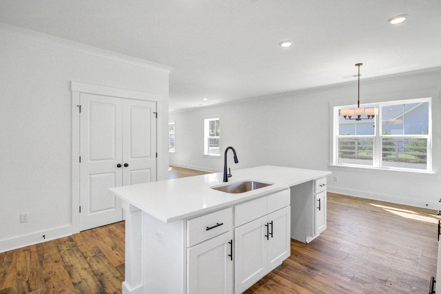 Furnished interior view inside a new home in , Charleston (Image 4).