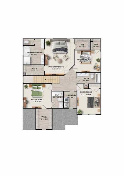 2D floor plan layout of this home in , Lawrenceville, GA (Image 3). 2D floor plan layout of this home in , Lawrenceville, GA (Image 3).