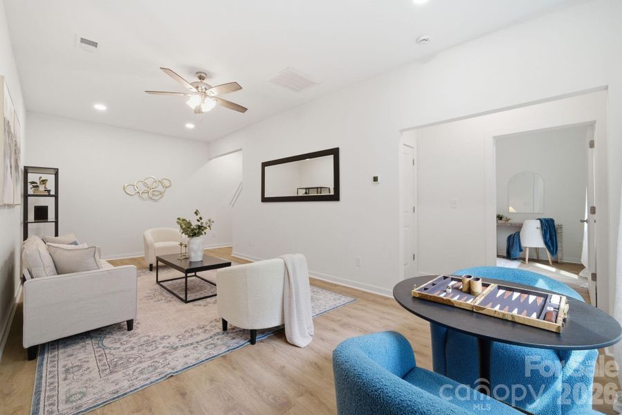 Basement Living Space