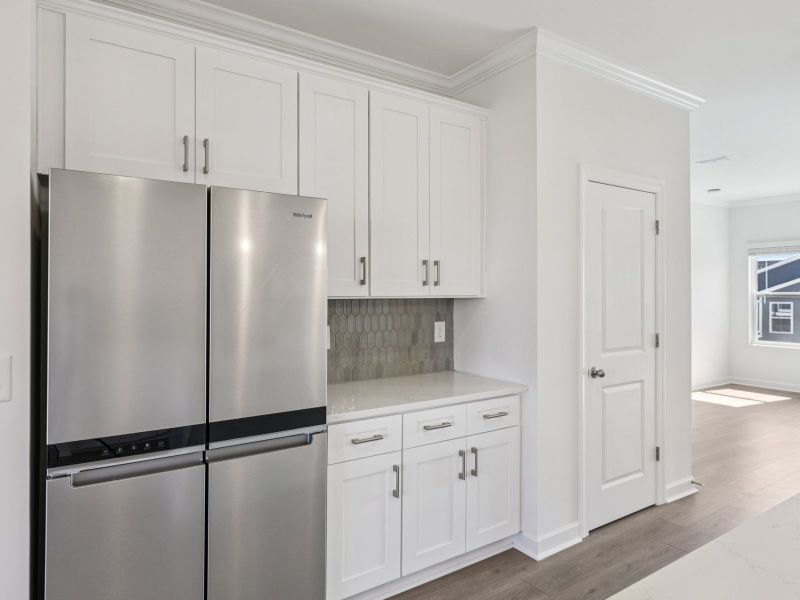 Furnished interior view inside a new home in Meadows at Wilson Farms - The Heights Series, Fort Mill (Image 5).