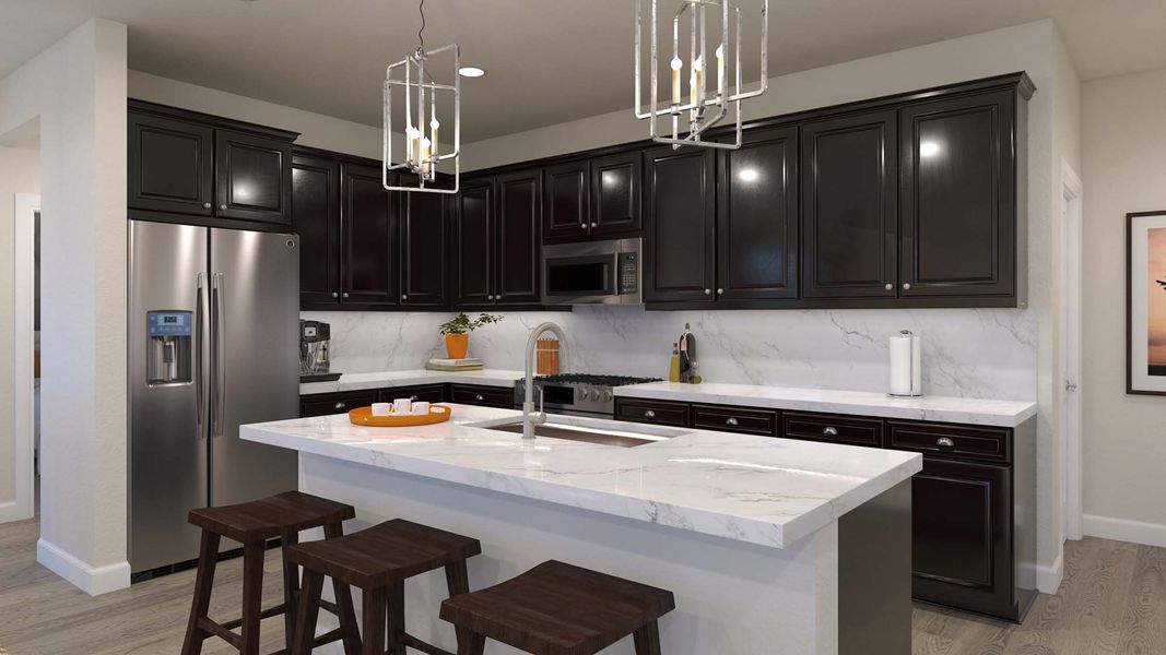 Kitchen | Madera | Sunrise - Canyon Series | Surprise, AZ | Landsea Homes