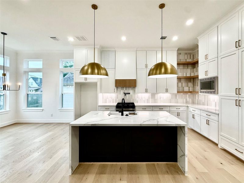 Furnished interior view inside a new home in , Houston (Image 6).
