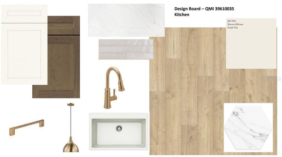 Sample of building materials used in homes in Lakeview Crossing – Classic Series, Sarasota (Image 3).