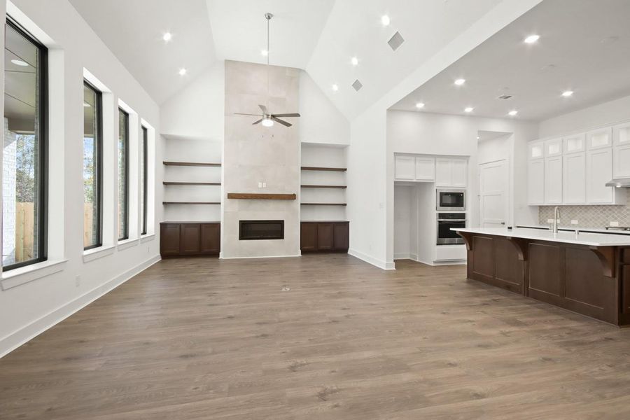 Furnished interior view inside a new home in COLTON: 60ft. lots, Magnolia (Image 7). Furnished interior view inside a new home in COLTON: 60ft. lots, Magnolia (Image 7).