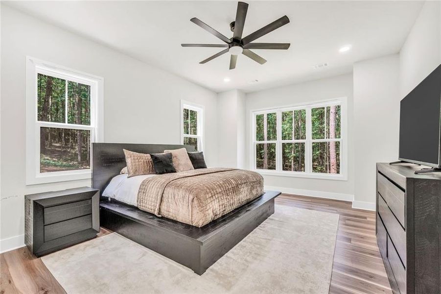 Furnished interior view inside a new home in , Winston (Image 12).