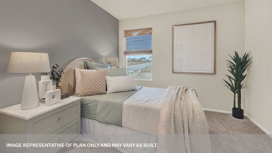 Furnished interior view inside a new home in Sunset Oaks, Maxwell (Image 24).