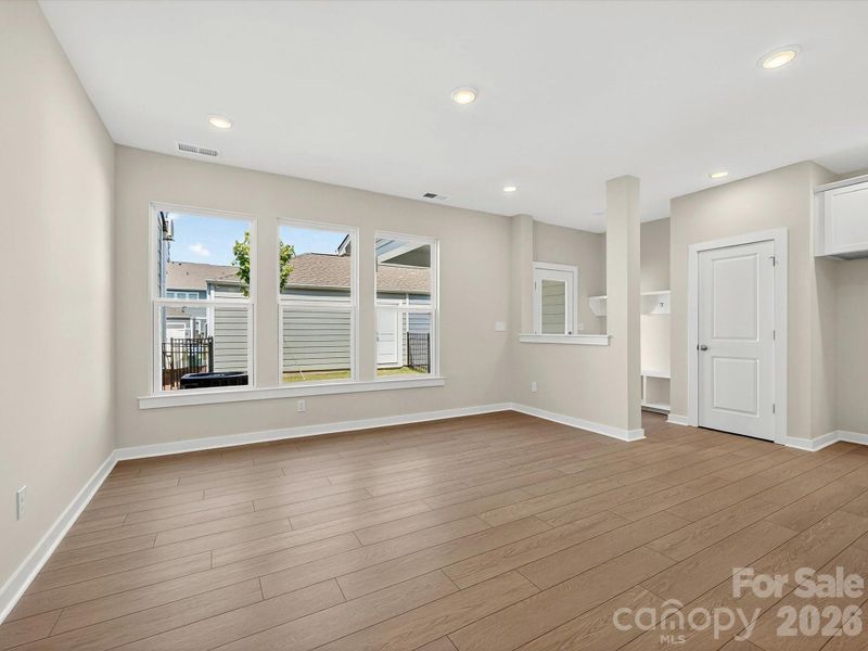 Spacious, unfurnished interior of a new home in North Creek Village - Townhomes, Huntersville (Image 21).