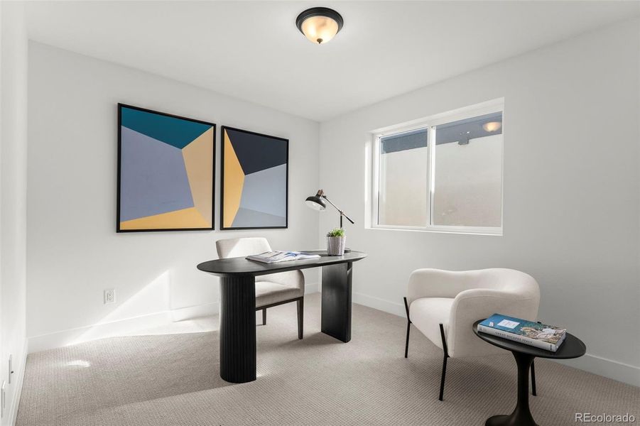 3rd floor bedroom/office