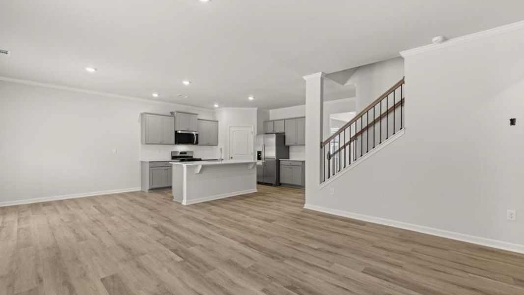 Spacious, unfurnished interior of a new home in Grandview at Lanier, Dawsonville (Image 28). Spacious, unfurnished interior of a new home in Grandview at Lanier, Dawsonville (Image 28).