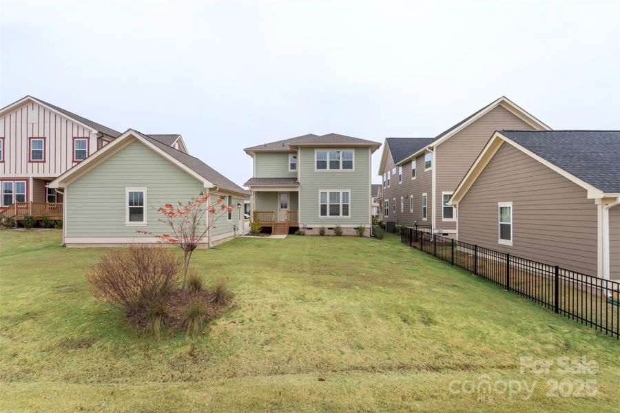 Exterior details and patio area of a home in Riverwalk, Rock Hill (Image 21).