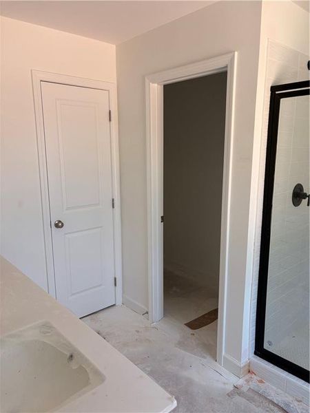 In-progress construction of a new home in River Walk Place, Lawrenceville, GA (Image 24).