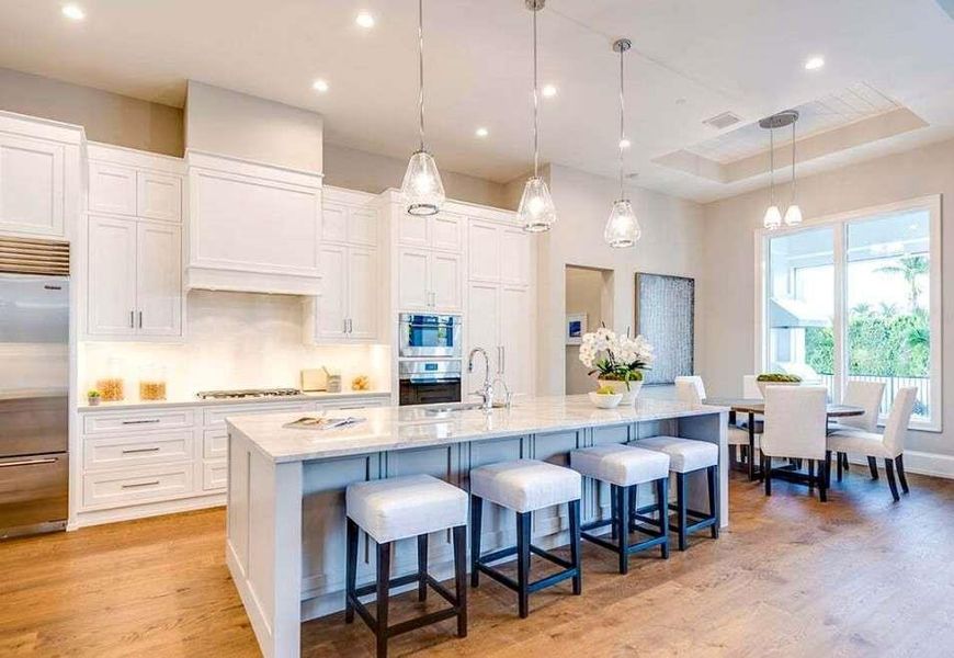 Furnished interior view inside a new home in , Fayetteville (Image 6).