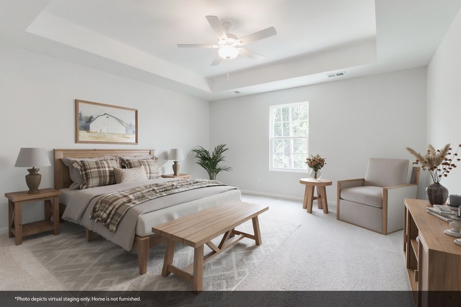 Furnished interior view inside a new home in Ellington, Elgin (Image 11).