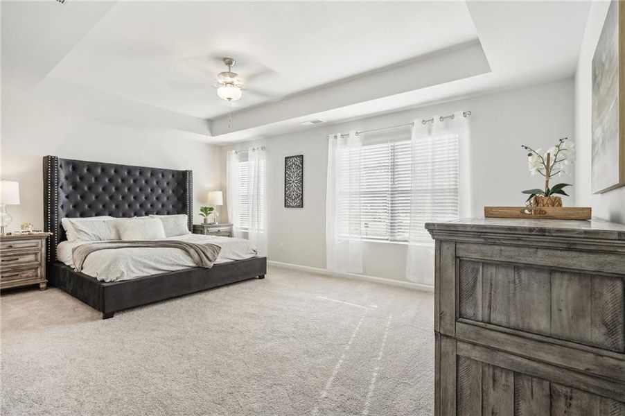 Furnished interior view inside a new home in Fairview Lake, Conyers (Image 4).
