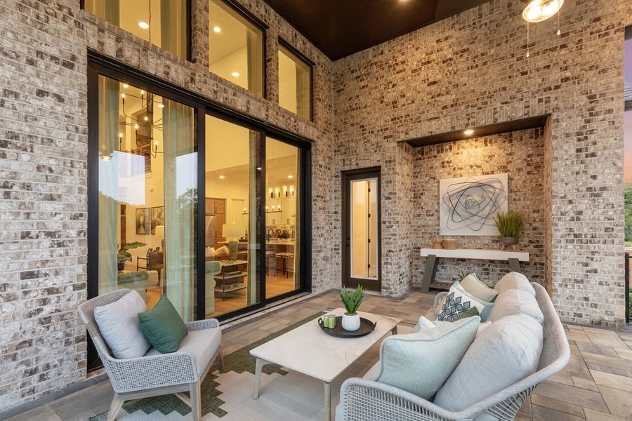 Representative Patio - some options shown