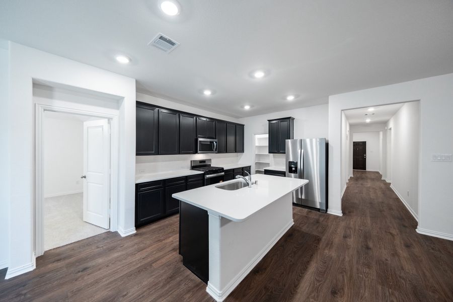 Furnished interior view inside a new home in The Villages of Hurricane Creek, Anna (Image 7).