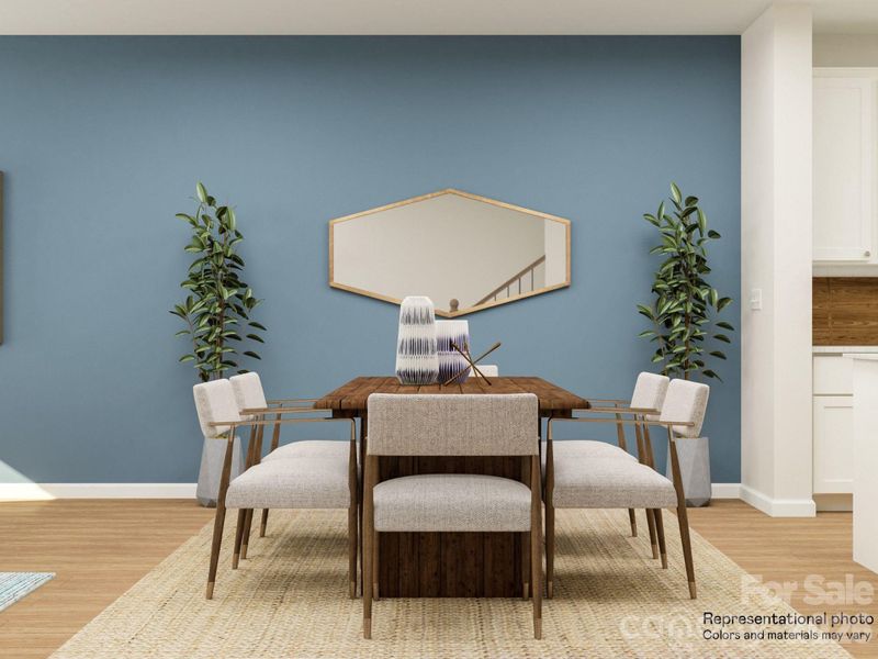 Furnished interior view inside a new home in The Vines, Charlotte (Image 7).