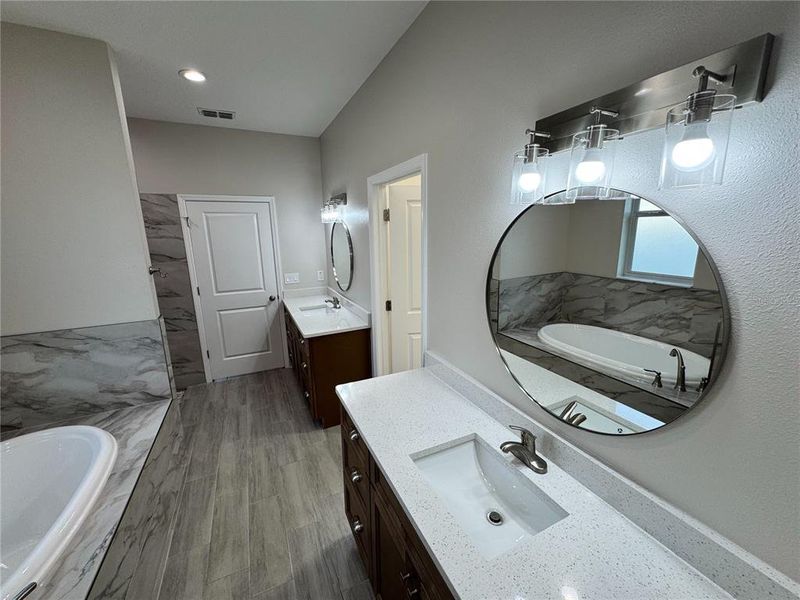 Furnished interior view inside a new home in , Dade City (Image 12). Furnished interior view inside a new home in , Dade City (Image 12).