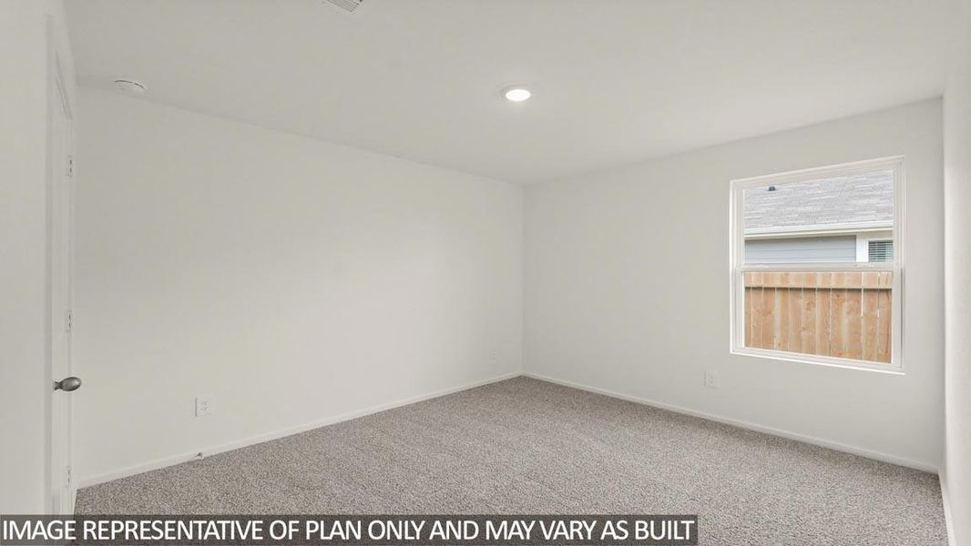 Spacious, unfurnished interior of a new home in The Canopies, Splendora (Image 16).