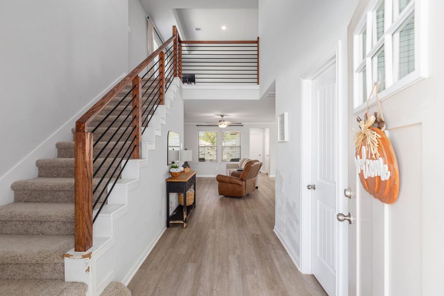Furnished interior view inside a new home in The Villages at Westpointe, Dayton (Image 8).