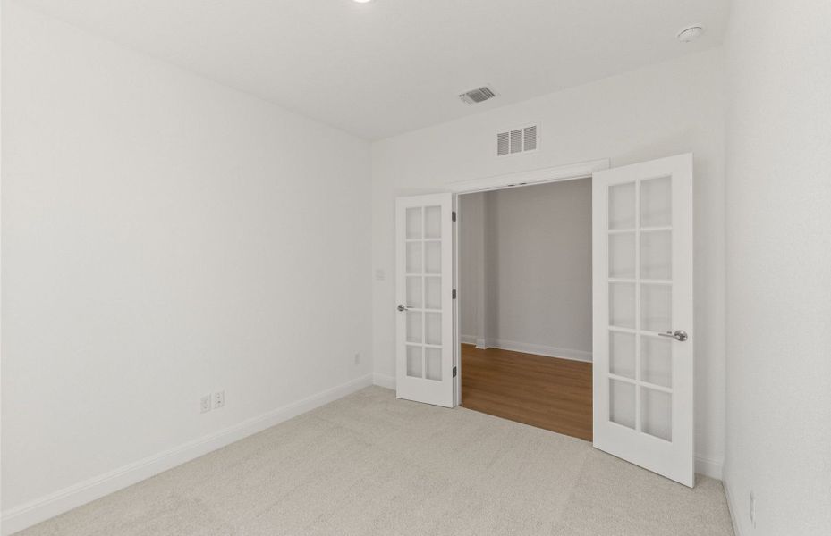 Spacious, unfurnished interior of a new home in Saddleback at Santa Rita Ranch, Liberty Hill (Image 50). Spacious, unfurnished interior of a new home in Saddleback at Santa Rita Ranch, Liberty Hill (Image 50).