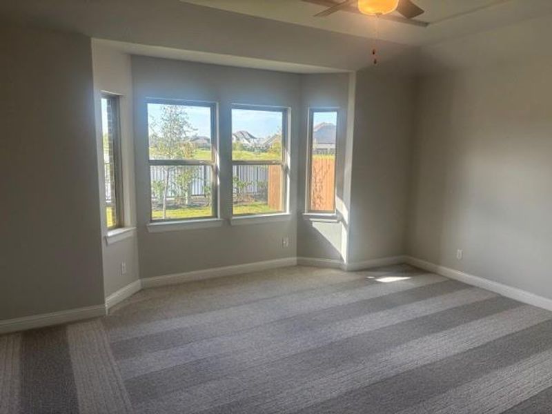 Spacious, unfurnished interior of a new home in Del Bello Lakes 60', Manvel (Image 9). Spacious, unfurnished interior of a new home in Del Bello Lakes 60', Manvel (Image 9).