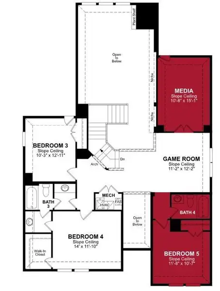 Beazer Homes Goodland Summerfield floorplan Beazer Homes Goodland Summerfield floorplan