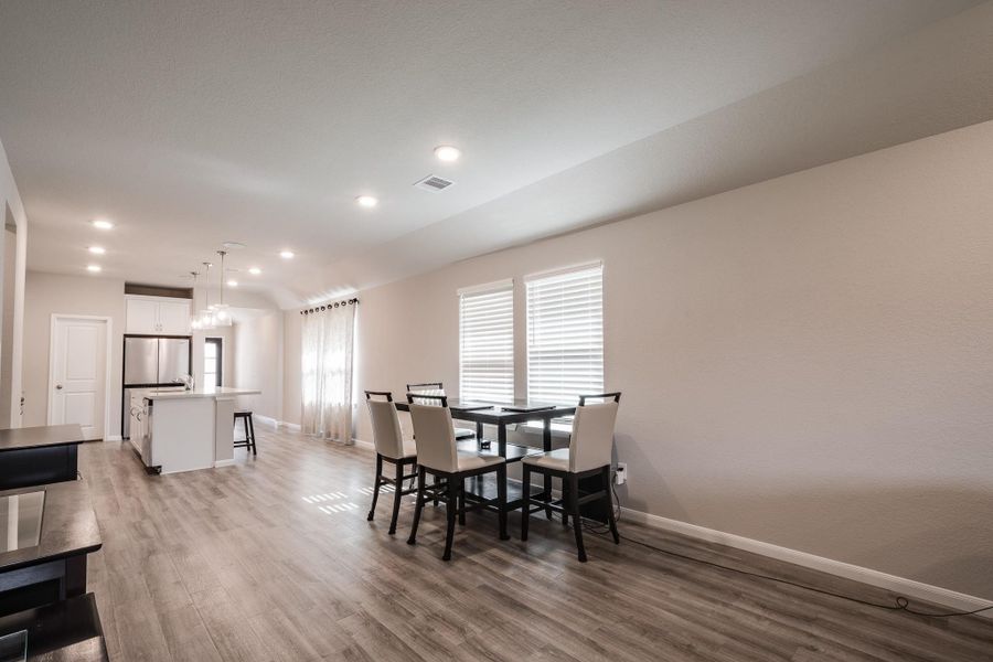 Furnished interior view inside a new home in Marisol, Katy (Image 8). Furnished interior view inside a new home in Marisol, Katy (Image 8).