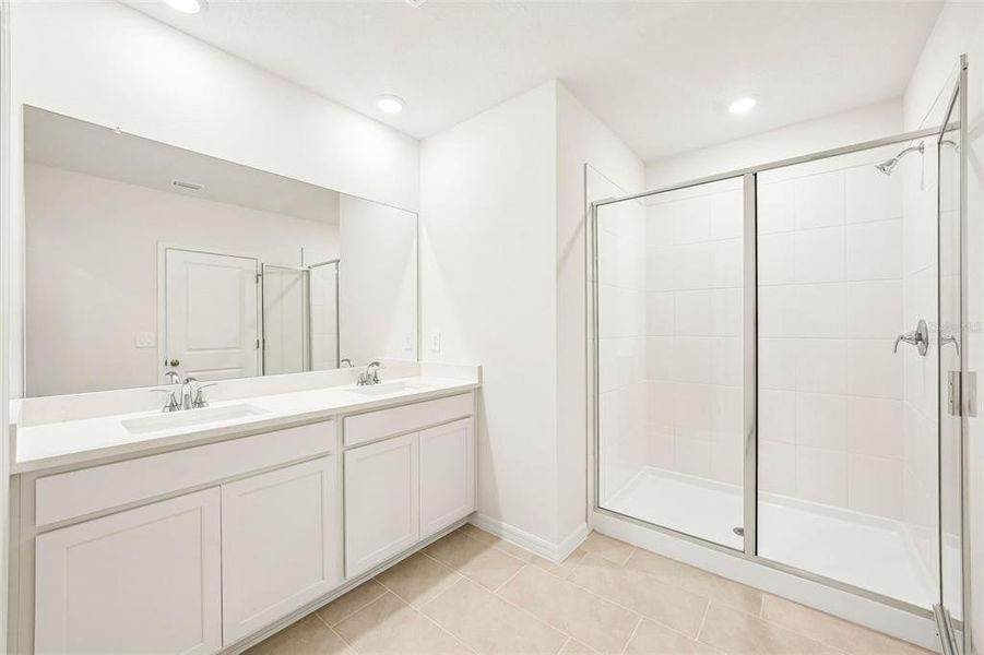 Furnished interior view inside a new home in Pine Ridge Meadows, Hudson (Image 40).