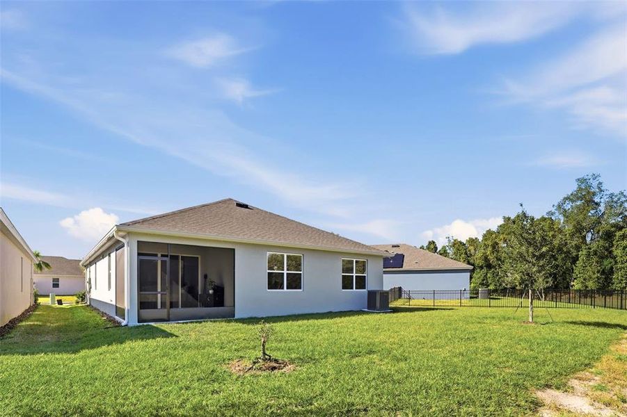 Exterior details and patio area of a home in Lakewood Park, Deland (Image 3). Exterior details and patio area of a home in Lakewood Park, Deland (Image 3).