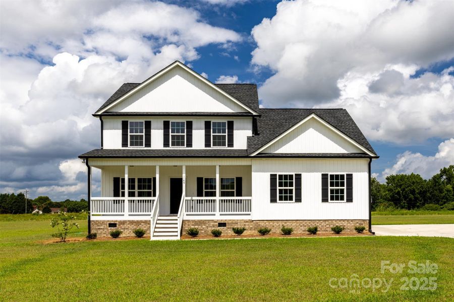 Front exterior of a new home in , York, SC, highlighting curb appeal (Image 18).