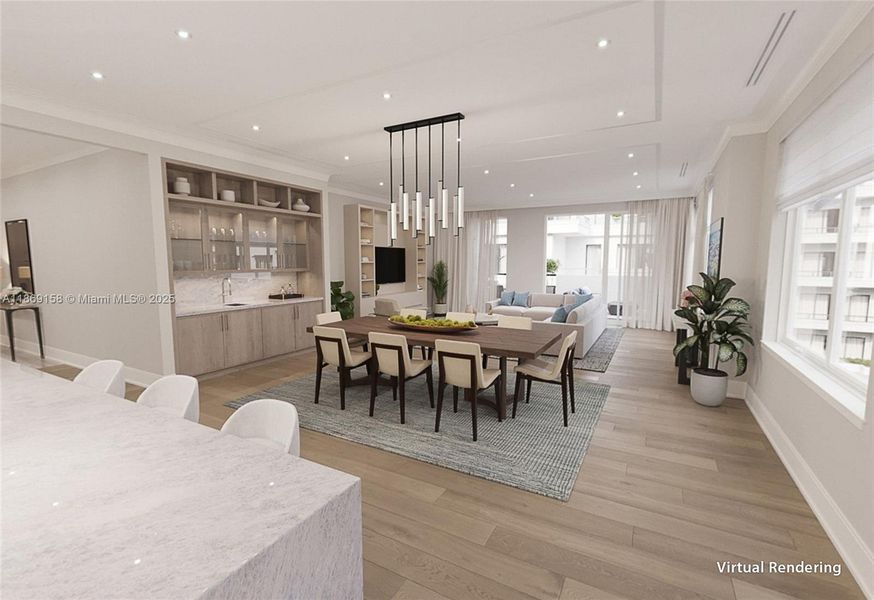 Furnished interior view inside a new home in , Juno Beach (Image 20).