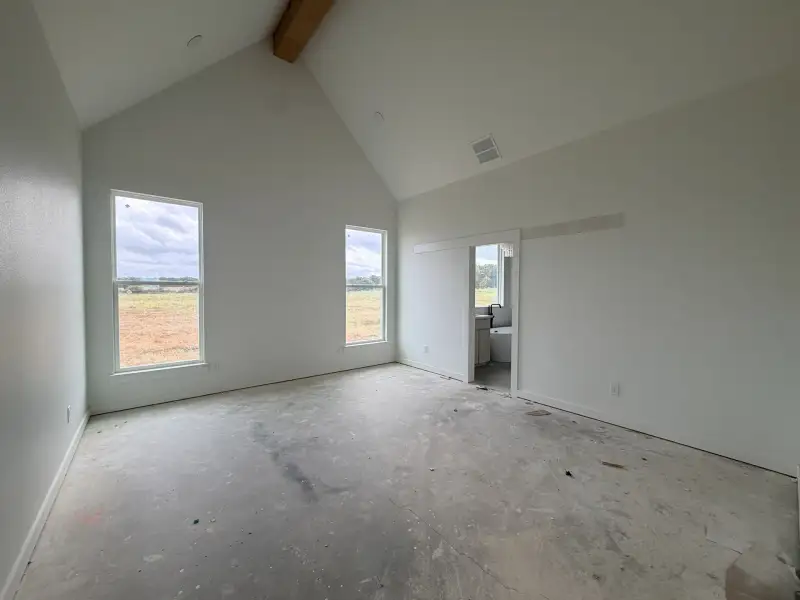 In-progress construction of a new home in Parallel Pastures, Poolville, TX (Image 20).