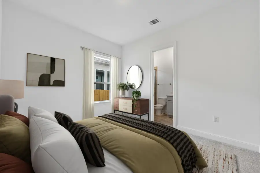 Representative furnished interior of a home built from the Piedmont by Taylor Morrison in Eastwood, Manor (Image 17).