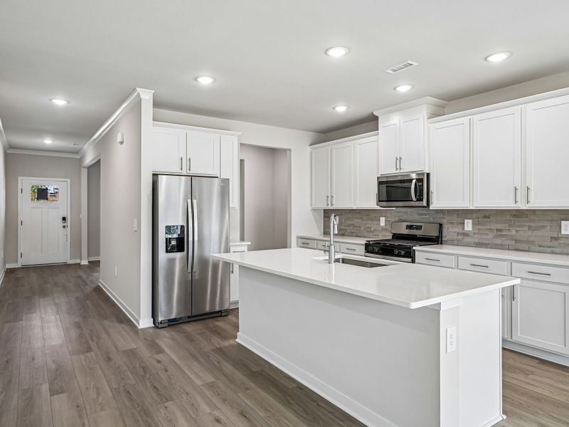 Furnished interior view inside a new home in Avalon Place - Signature Series, Durham (Image 3).