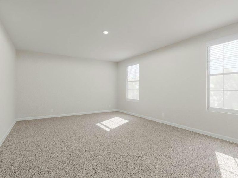 Your spacious, private owner`s suite awaits. (Artist`s rendering)