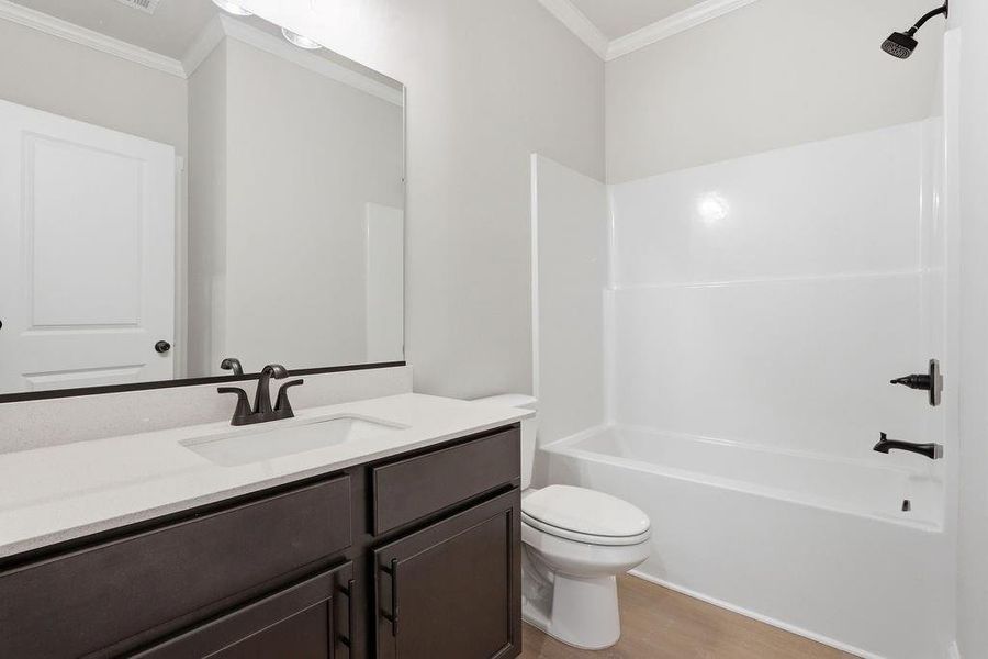 Furnished interior view inside a new home in , Covington (Image 12).