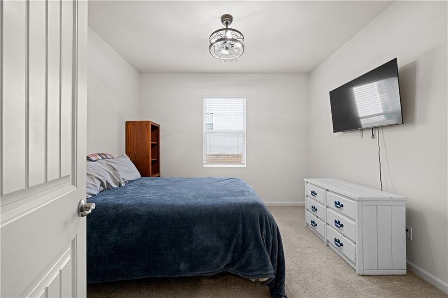 Furnished interior view inside a new home in Lost Creek, Dallas (Image 45).