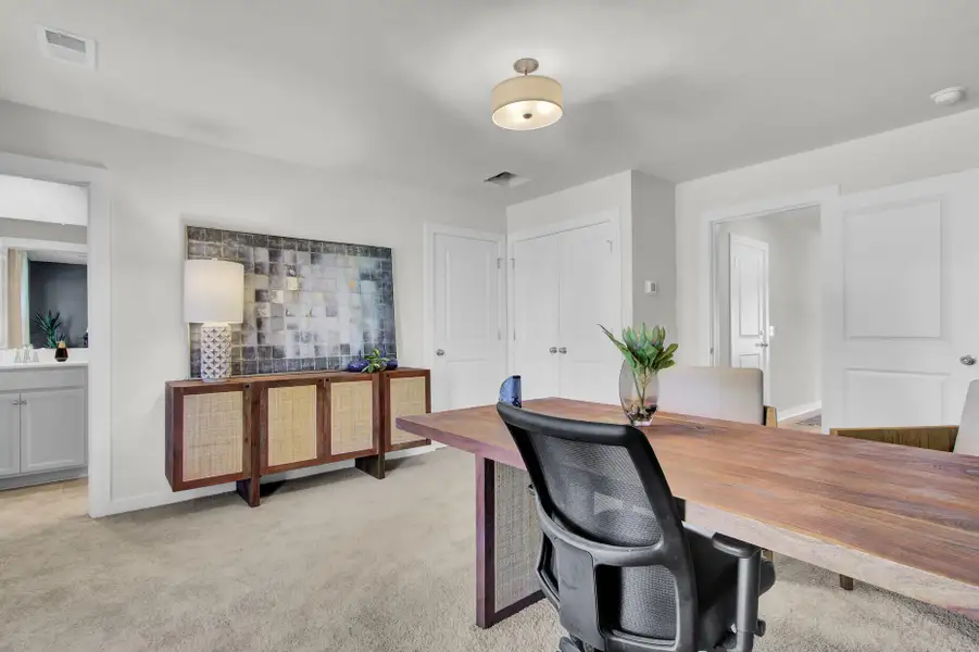 Furnished interior view inside a new home in , Johns Island (Image 6). Furnished interior view inside a new home in , Johns Island (Image 6).