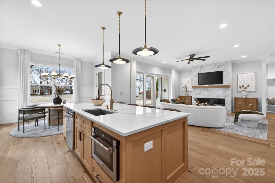 Furnished interior view inside a new home in , Indian Trail (Image 44).