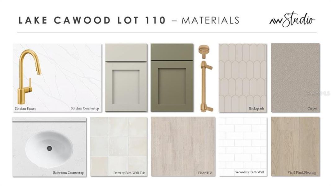 Sample of building materials used in homes in Lake Cawood Cove, Winter Springs (Image 16). Sample of building materials used in homes in Lake Cawood Cove, Winter Springs (Image 16).