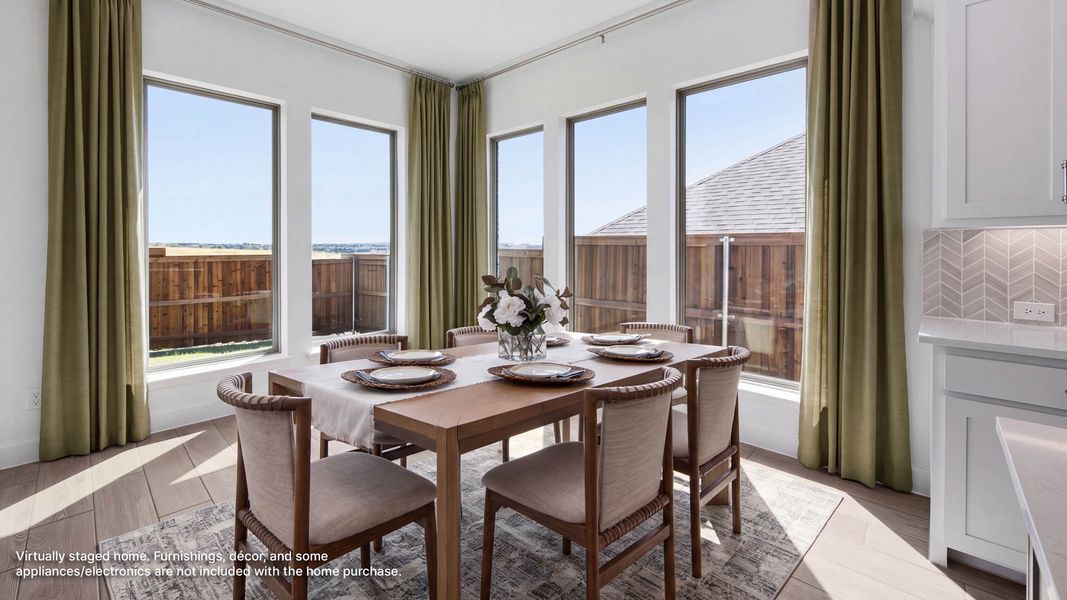 Furnished interior view inside a new home in Terraces, Rockwall (Image 5).
