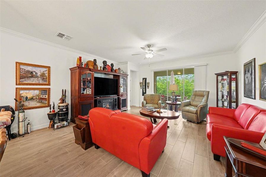 Furnished interior view inside a new home in , Land O' Lakes (Image 9).