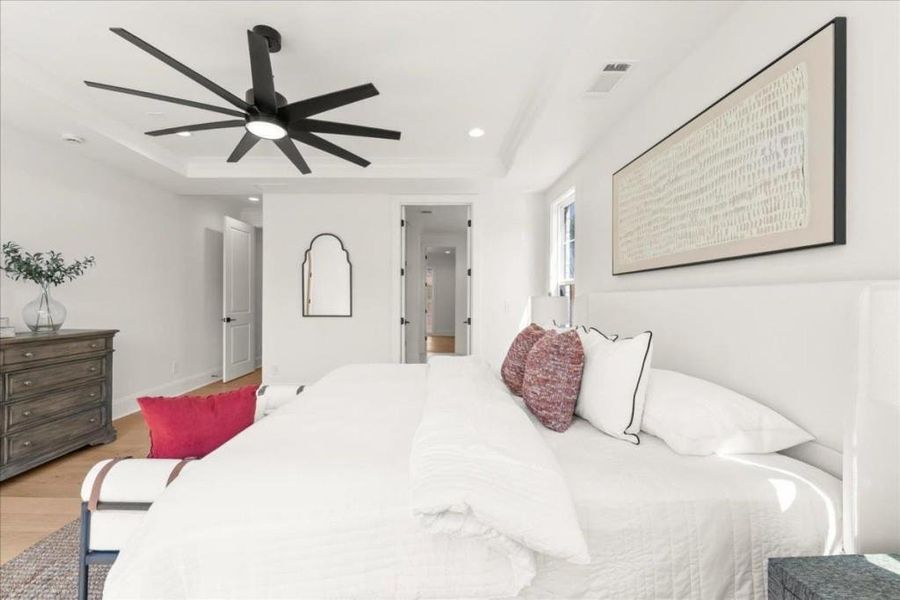 Furnished interior view inside a new home in , Greensboro (Image 29).