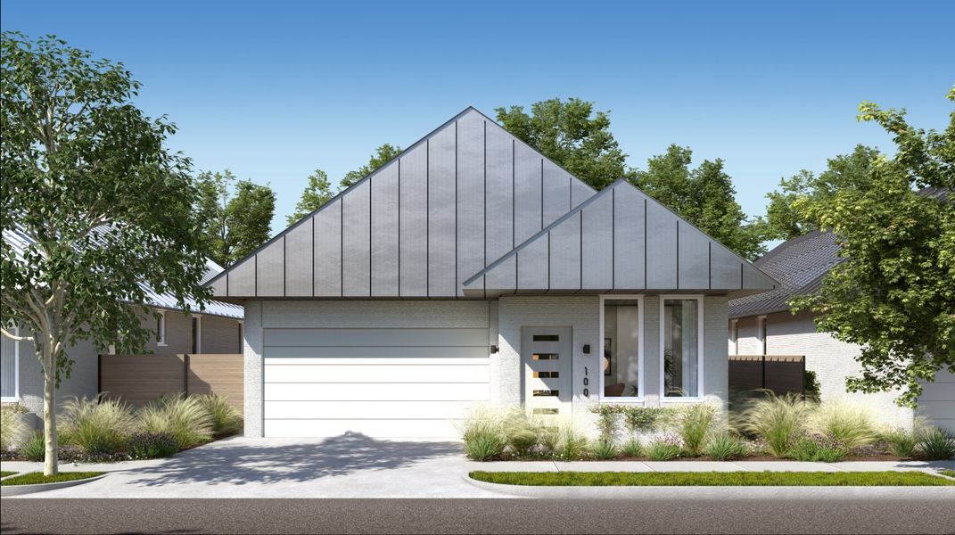 Representative exterior photo of a completed home built from the Dyce by Lennar in Wolf Ranch, Georgetown, TX (Image 2). Representative exterior photo of a completed home built from the Dyce by Lennar in Wolf Ranch, Georgetown, TX (Image 2).