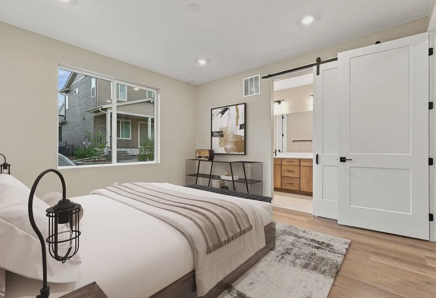 Homesite 346 Primary Bedroom - Virtually Staged - 13 of 17