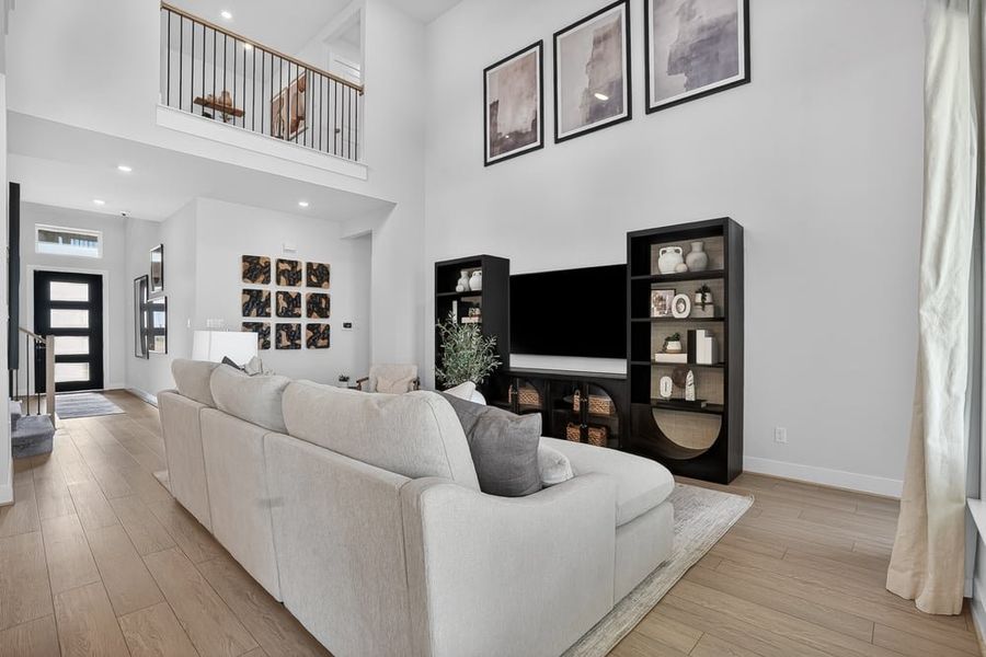 Representative furnished interior of a home built from the Paige by Taylor Morrison in Ryehill, Rosenberg (Image 15).