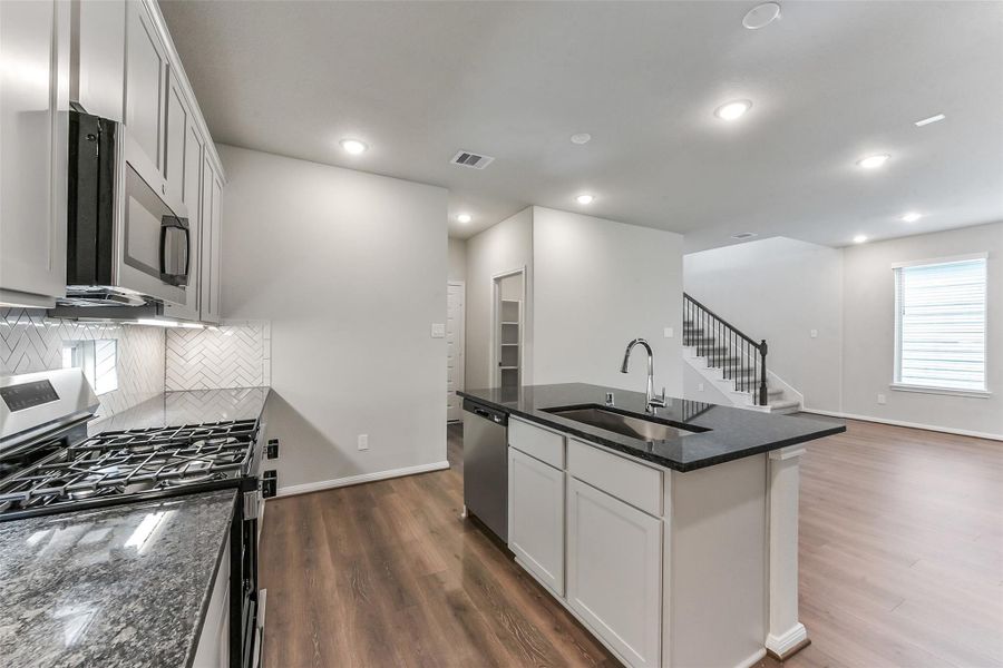 Furnished interior view inside a new home in , Houston (Image 5).