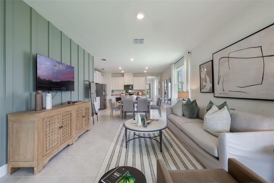 Furnished interior view inside a new home in Lakes of Mount Dora, Mount Dora (Image 22).